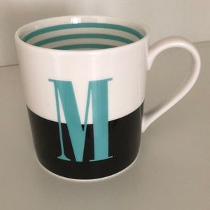 Kate Spade Lenox To The Letter “M” Monogramed Mug